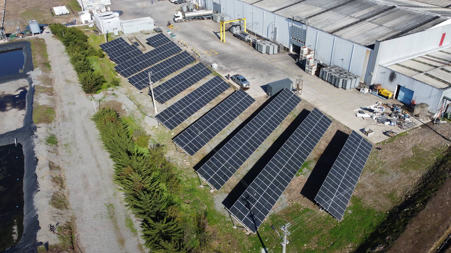 Construcción de plantas solares